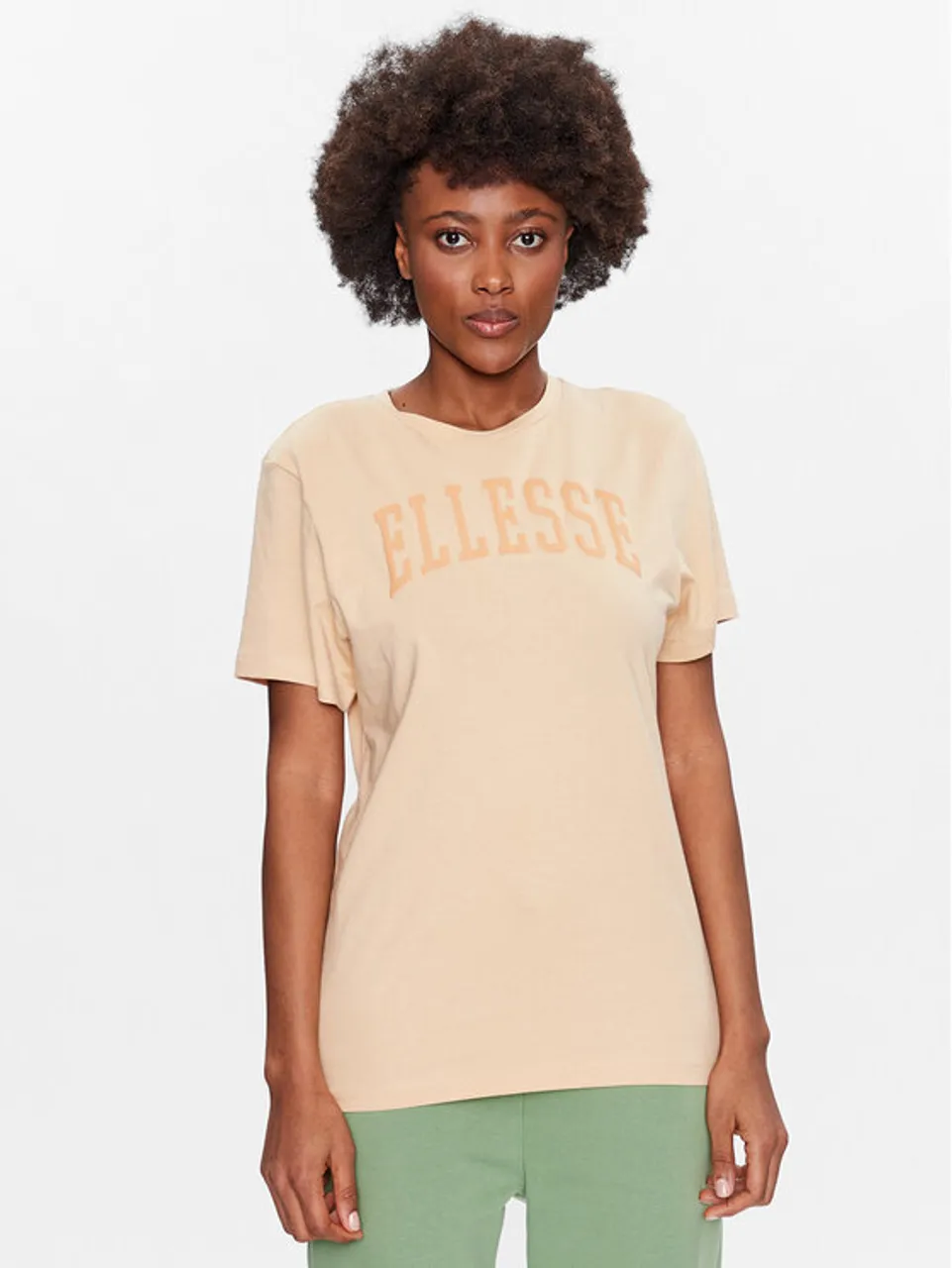 Ellesse T-Shirt Tressa SGR17859 Beige Regular Fit