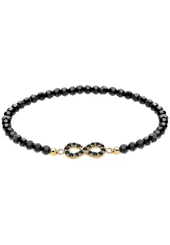 Elli - Infinity Kristalle 925 Silber Noir Armbänder & Armreife Damen