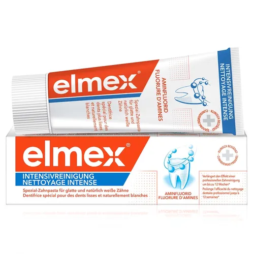 Elmex - Intensivreinigung Spezial Zahnpasta Mundspülung & -wasser 05 l