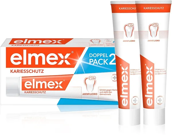 Elmex - Kariesschutz Zahnpasta, Schutzschild gegen Karies Zahnersatzzubehör 0.15 l