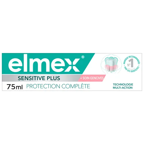 Elmex Sensitive Plus Komplettschutz Zahnpasta 75 ml –