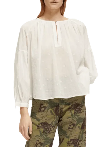 Embroidered blouse - Größe 42 - Multicolor - Frau - Hemd - Scotch & Soda
