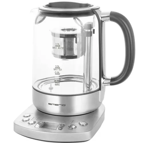 Emerio Wasserkocher Tee-/Wasserkocher, schnurlos, BPA-frei, mit Display