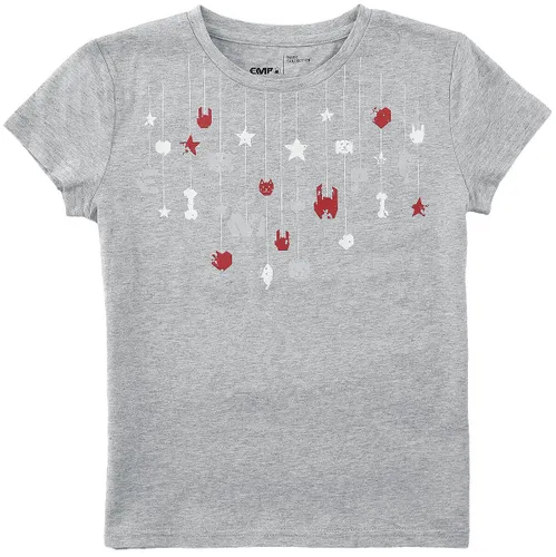 EMP Stage Collection Kids T-Shirt mit Rockhand und Sternen T-Shirt grau in 104