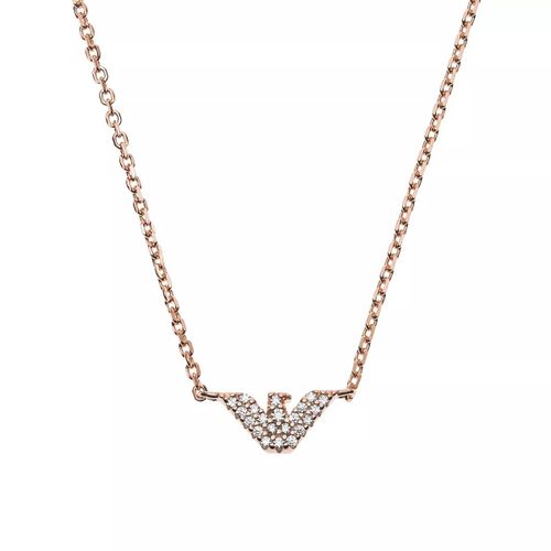 Emporio Armani Halskette - Sterling Silver Necklace - Gr. unisize - in Quarz - für Damen