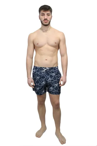 Emporio Armani Men's Graphic Patterns Boxer Short Swim