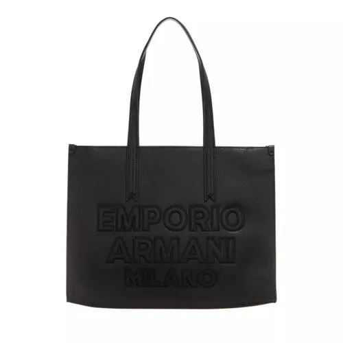Emporio Armani Shopper - Shopping Bag M Minidollaro Pat - Gr. unisize - in Schwarz - für Damen