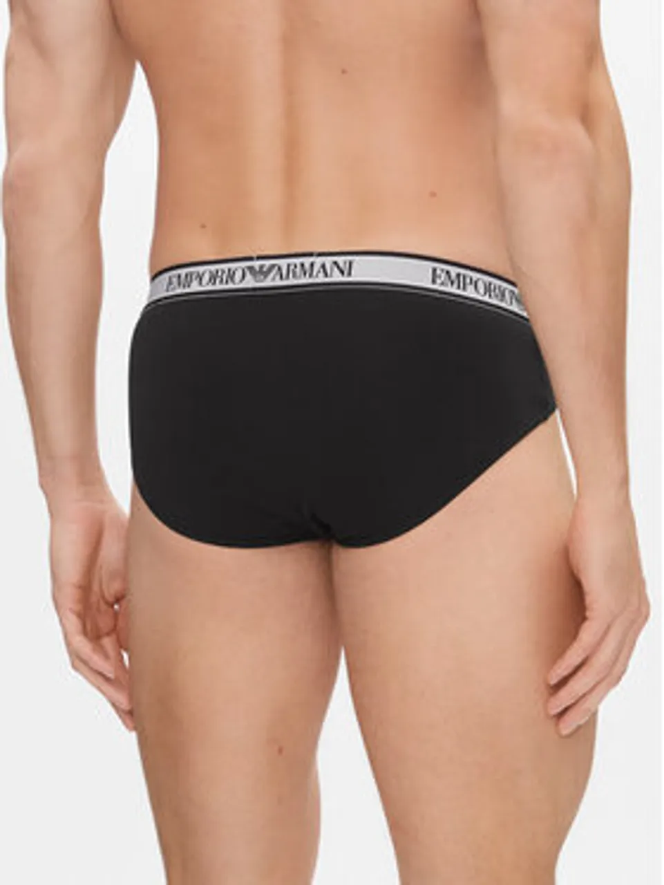 Emporio Armani Underwear 3er-Set Slips 111734 4R717 50620 Schwarz