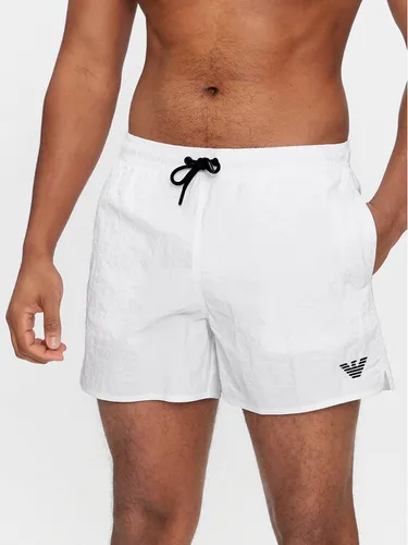 Emporio Armani Underwear Badeshorts 211756 4R422 00010 Weiß Regular Fit