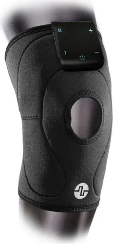 EMS-Gerät COMPEX "Kniebandage mit TENS, Kompression und Wärme" Elektro-Muskel-Stimulationsgeräte schwarz EMS