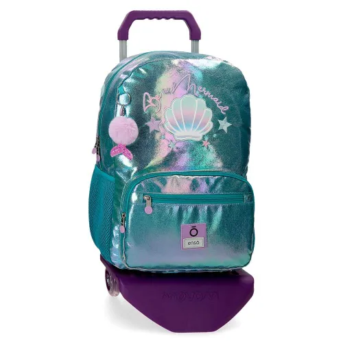Enso Be a Mermaid Laptop-Rucksack mit Trolley für die