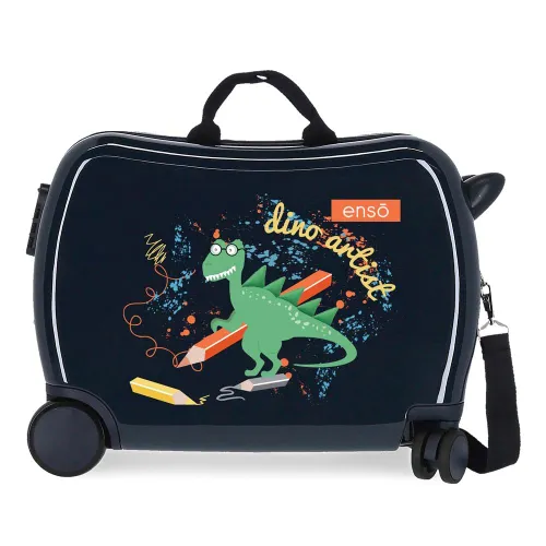 Enso Dino artist Multicolor Kinderkoffer 50 x 38 x 20 cm