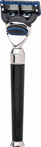 Erbe Shaving Shop Premium Design PARIS Gillette Fusion Rasierer Edelharz schwarz