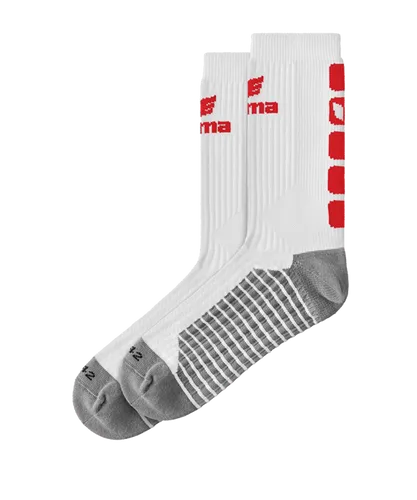 Erima CLASSIC 5-C Socken  Weiss Rot