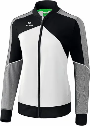 Erima Sweatjacke Premium ONE 2.0 Micro Jacket white black