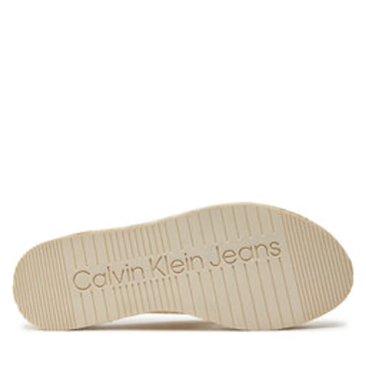 Espadrilles Calvin Klein Jeans Sporty Wedge Rope Sandal Mr YW0YW01364 Off White 0K4