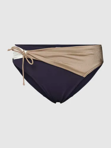 Esprit Bikini-Hose im Colour-Blocking-Design Modell 'TAYRONA' in Marineblau