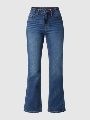 Esprit Bootcut Jeans mit Stretch-Anteil in Blau