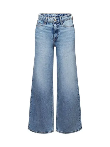 Esprit Bootcut-Jeans Retro-Jeans mit weitem Bein