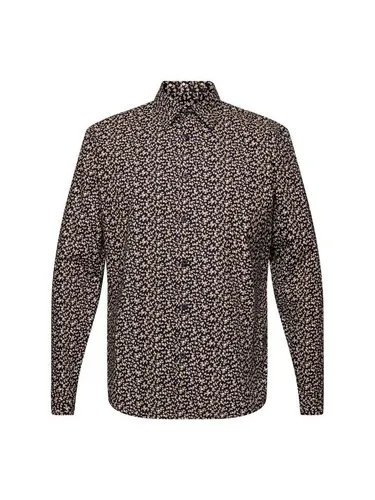 Esprit Collection Businesshemd Slim-Fit-Hemd aus Baumwolle mit Muster