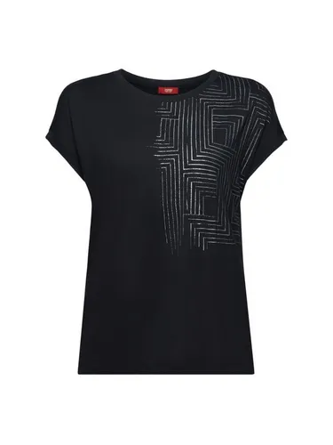 Esprit Collection T-Shirt Jersey-T-Shirt mit Print, LENZING™ ECOVERO™ (1-tlg)