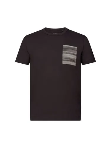 Esprit Collection T-Shirt Rundhals-T-Shirt, 100 % Baumwolle (1-tlg)