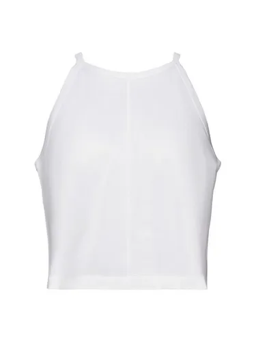 Esprit Collection T-Shirt Tanktop mit Tropfenverschluss, 100 % Baumwolle (1-tlg)