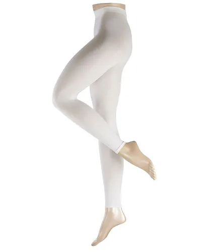 ESPRIT Damen Leggings Cotton W LE blickdicht einfarbig 1