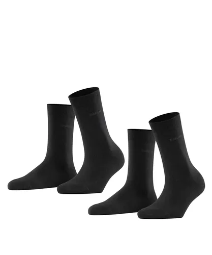 ESPRIT Damen Socken Basic Easy 2-Pack W SO Baumwolle
