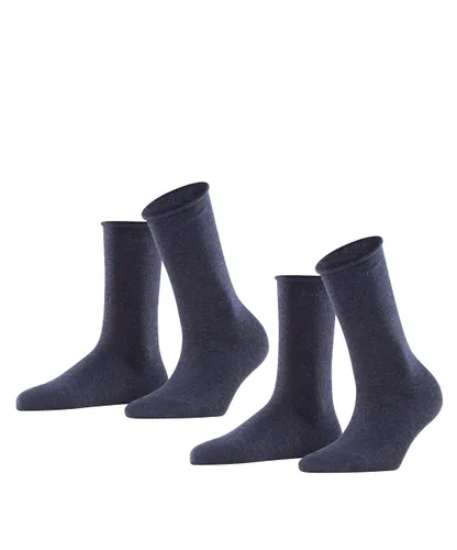 ESPRIT Damen Socken Basic Pure 2-Pack W SO Baumwolle