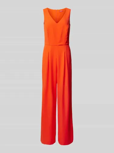 Esprit Jumpsuit in unifarbenem Design in Orange
