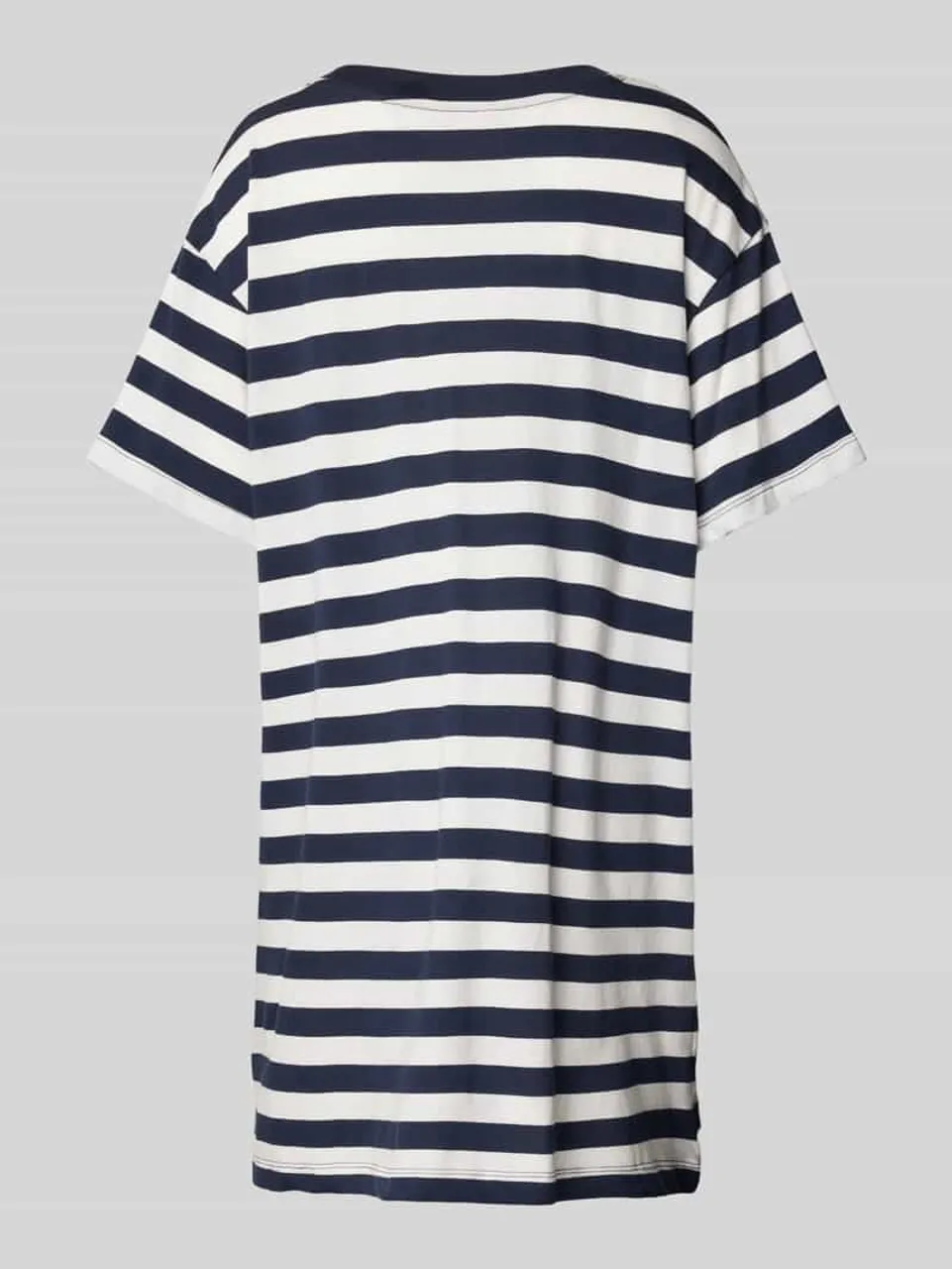 Esprit Nachthemd mit Logo-Print Modell 'MIA' in Marine