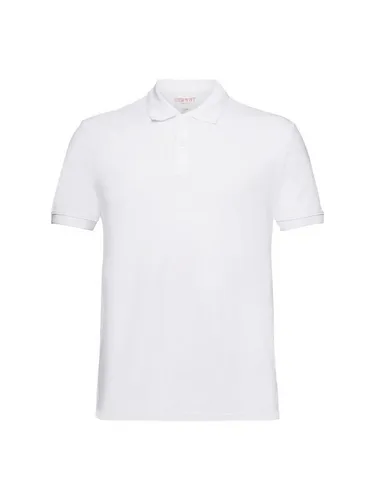 Esprit Poloshirt Piqué-Poloshirt aus Pima-Baumwolle