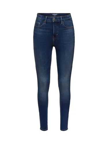 Esprit Skinny-fit-Jeans Recycelt: Skinny Stretchjeans mit hohem Bund