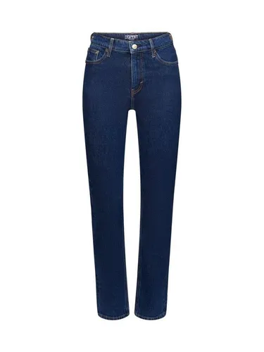Esprit Slim-fit-Jeans Schmal geschnittene Retro-Jeans mit hohem Bund