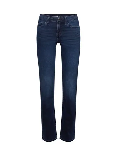 Esprit Straight-Jeans Gerade Jeans mit mittlerer Bundhöhe