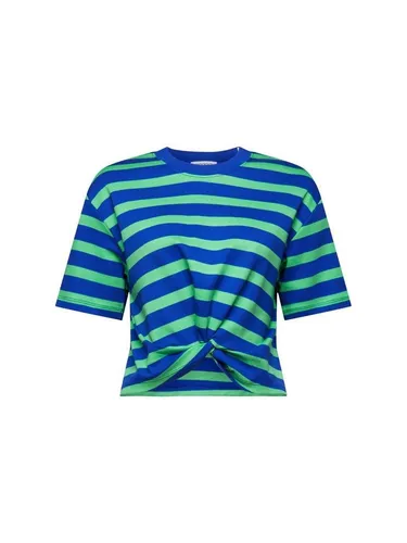 Esprit T-Shirt Gestreiftes T-Shirt im Twistdesign (1-tlg)