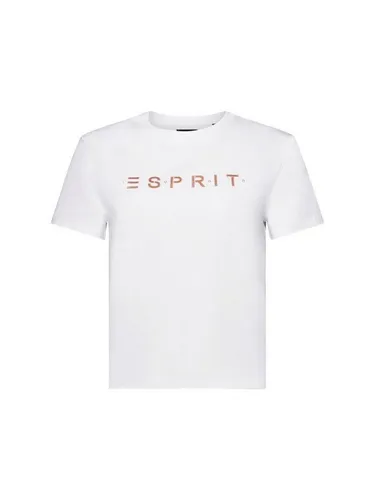 Esprit T-Shirt T-Shirt mit Logo (1-tlg)