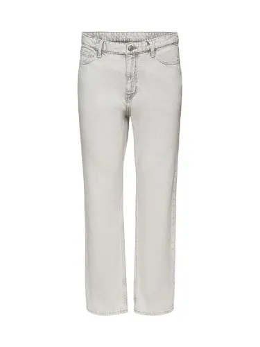 Esprit Weite Jeans Lockere Retro-Jeans mit mittlerer Bundhöhe
