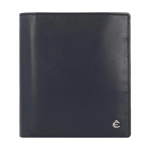 Esquire Harry Geldbörse RFID Leder 10 cm blau