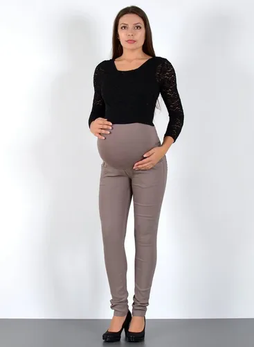 ESRA Umstandsjeans J530 Skinny Fit Schwangerschaftshose mit elastischem Bund, Schwangerschaftsjeans, mit hoher Leibhöhe und Stretch, bis Übergröße / P...