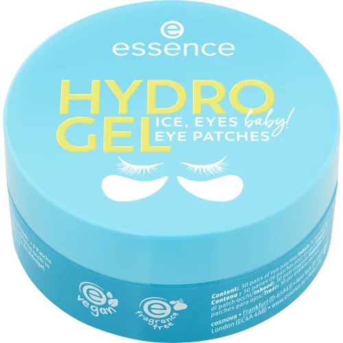 essence HYDRO GEL eye patches ICE