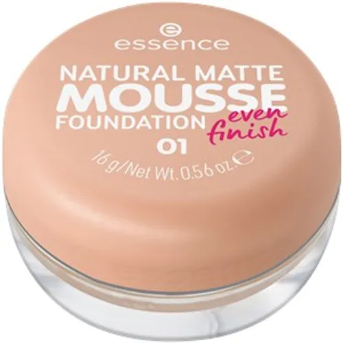 Essence Make-up Natural Matte Mousse Foundation Damen