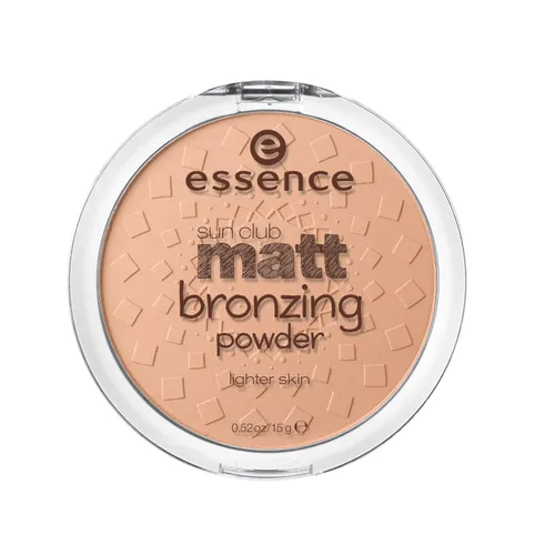 essence sun club matt bronzing powder 01 1 lighter skin