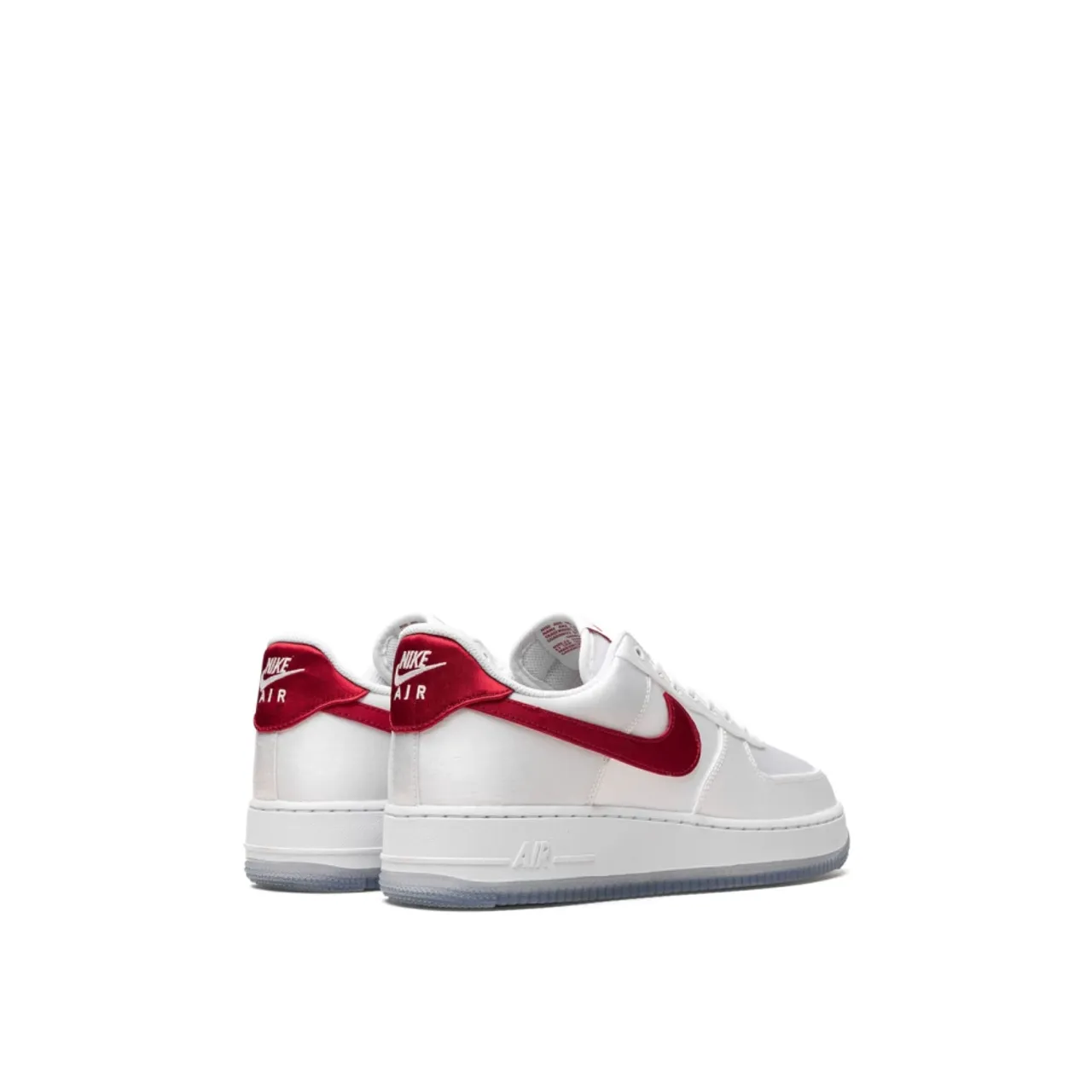 Essentielle Sneakers Weiß/Rot Nike