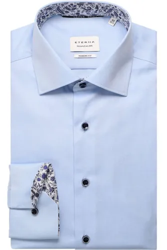 ETERNA Modern Fit Hemd hellblau, Einfarbig