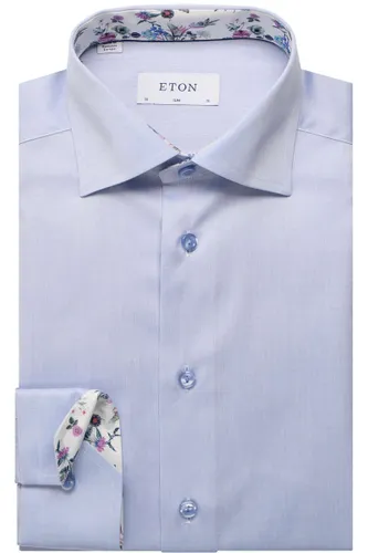 ETON Slim Fit Hemd hellblau, Einfarbig