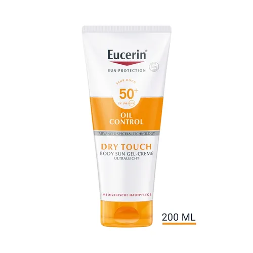 Eucerin - Sun Gel-Creme Oil Control Body LSF 50+ Sonnenschutz 0.2 l