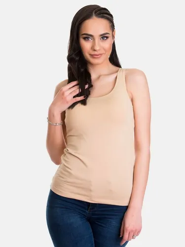 Evoni T-Shirt Basic Shirt für Damen Sommer Tank Top