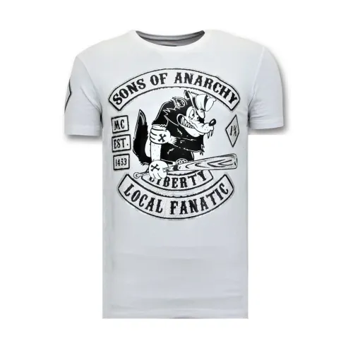 Exklusiver Herren T-Shirt-Druck - Sons of Anarchy MC - 11-6369W Local Fanatic